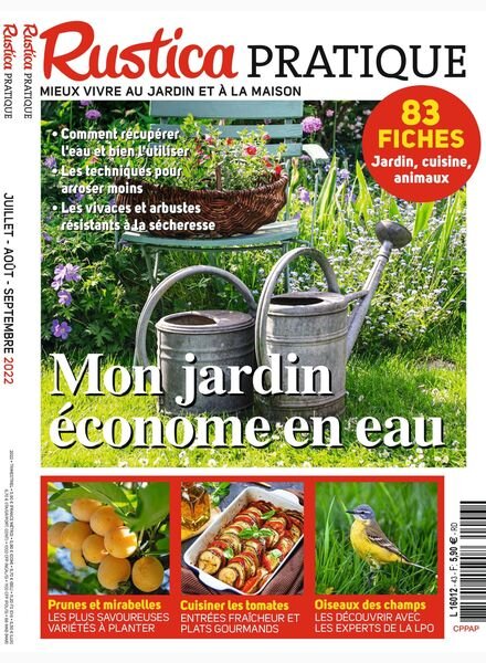Rustica Pratique – Juillet-Septembre 2022 Cover