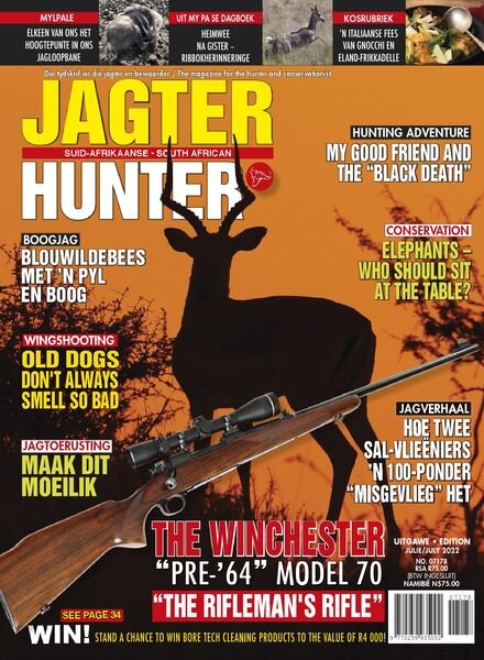 SA Hunter-Jagter – July 2022 Cover