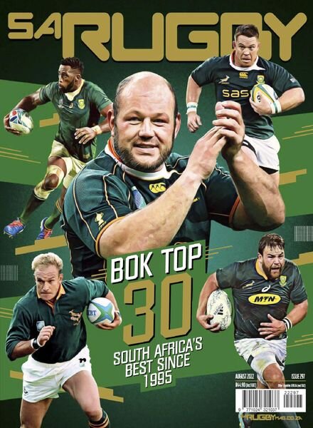 SA Rugby – August 2022 Cover
