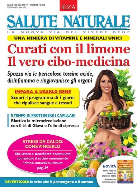 Salute Naturale – Luglio 2022 Cover