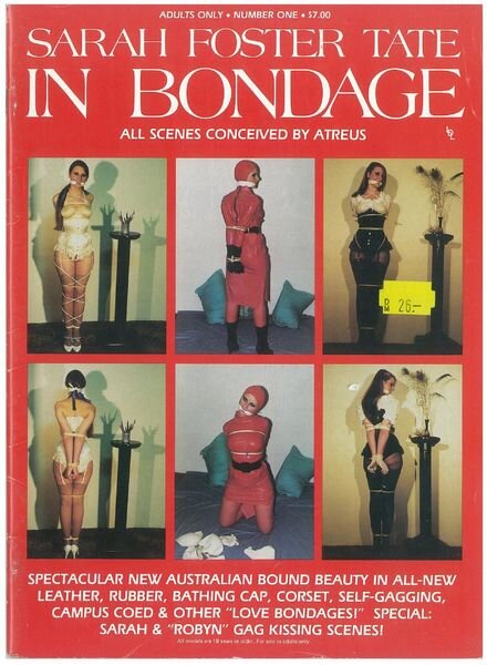 Sarah Foster Tate in Bondage – n. 01 August 1984 Cover