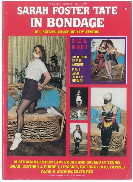 Sarah Foster Tate in Bondage – n. 03 January 1985 Cover