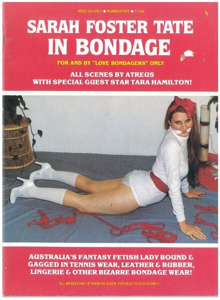 Sarah Foster Tate in Bondage – n. 05 August 1985 Cover