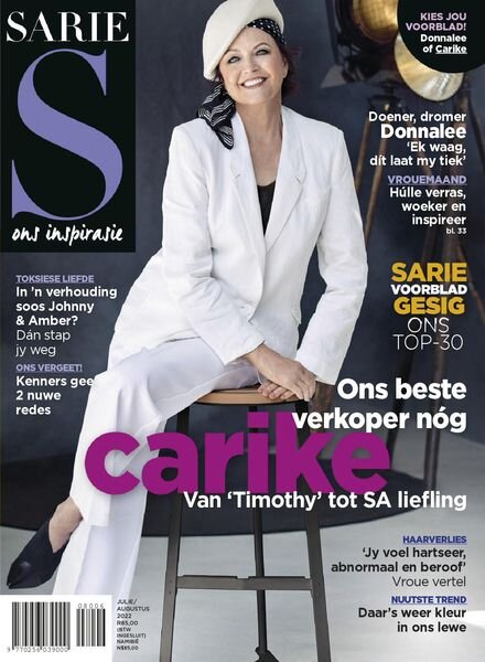 Sarie – Julie 2022 Cover