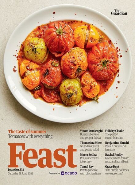 Saturday Guardian – Feast – 25 June 2022 Cover