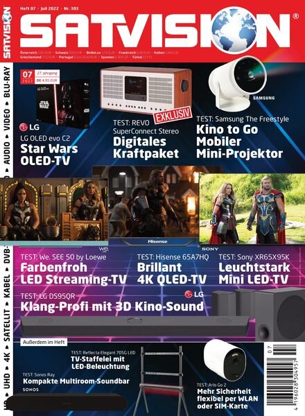 Satvision – Juli 2022 Cover