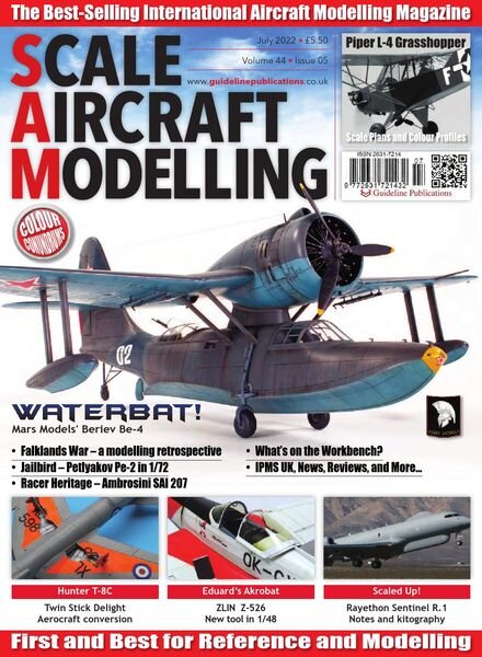 Scale Aircraft Modelling – July 2022 Cover