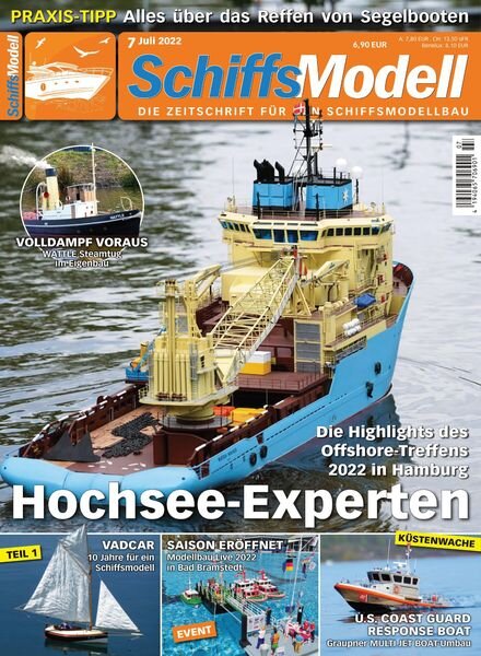 SchiffsModell – 30 Juni 2022 Cover