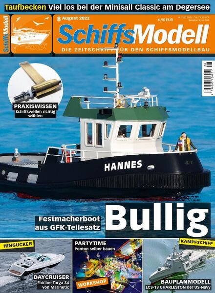 SchiffsModell – August 2022 Cover