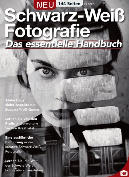 Schwarz-Weiss-Fotografie Das essentielle Handbuch – 14 Juli 2022 Cover