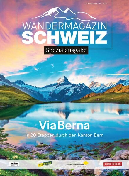 SCHWEIZ Das Wandermagazin – 04 Juli 2022 Cover