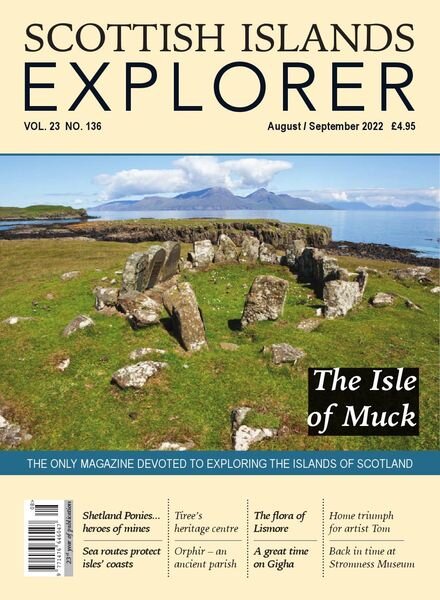 Scottish Islands Explorer – August-September 2022 Cover