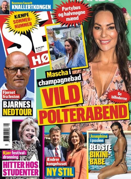 SE og HOR – 13 juli 2022 Cover