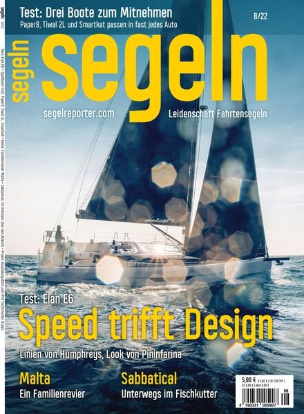 segeln – Juli 2022 Cover