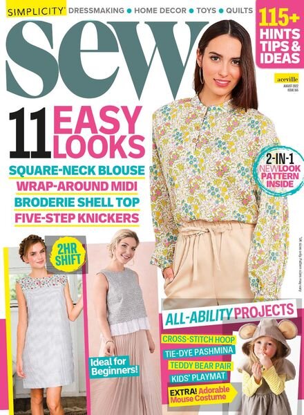 Sew – August 2022 Cover