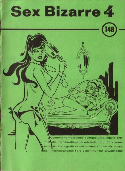 Sex Bizarre – n. 04 June 1972 Cover