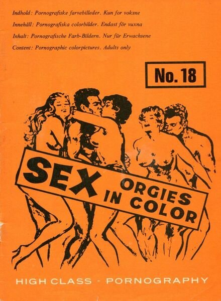 Sex Orgies in Color – n. 18 1970 Cover
