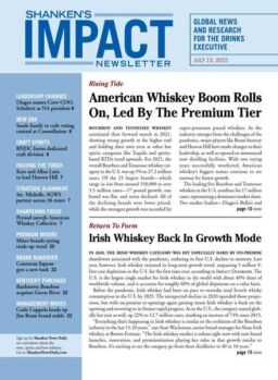 Shanken’s Impact Newsletter – July 15 2022
