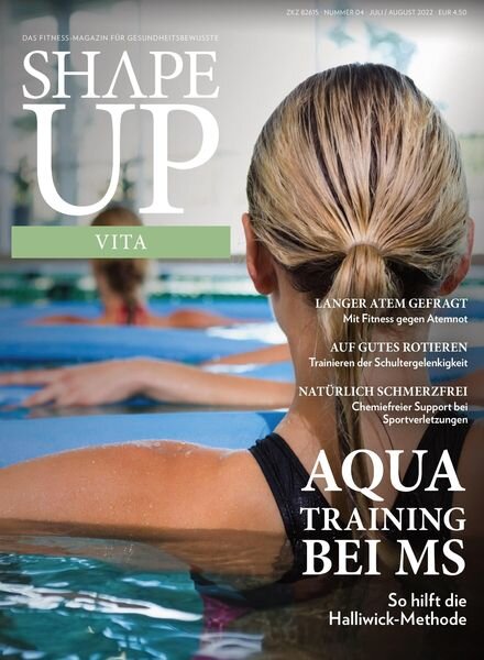 shape UP Vita – Juli 2022 Cover