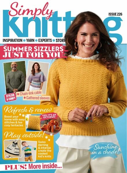 Simply Knitting – August 2022 Cover