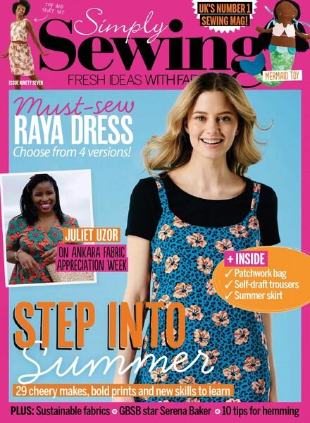 Simply Sewing – July 2022 Cover