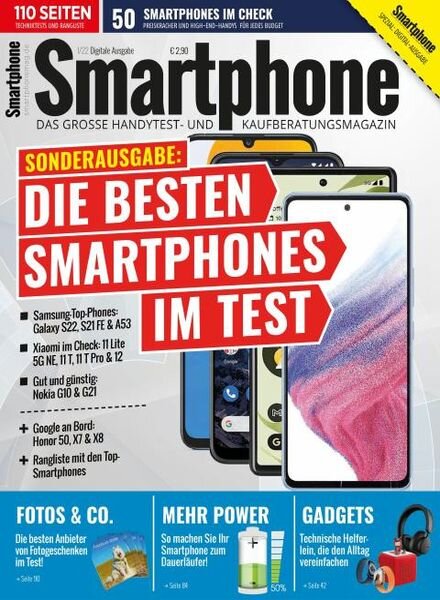 Smartphone Magazin Extra – Juli 2022 Cover
