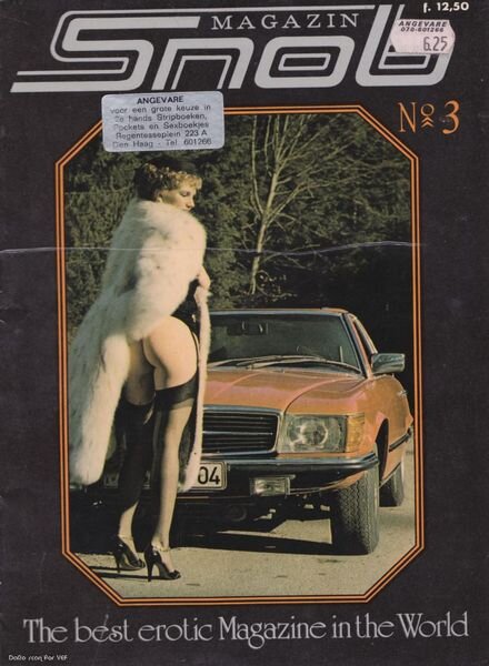 Snob – n. 3 Juli 1979 Cover