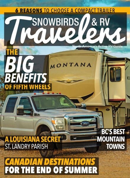 Snowbirds & RV Travelers – August 2022 Cover
