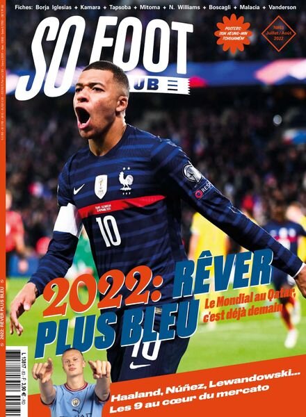 So Foot Club – Juillet-Aout 2022 Cover