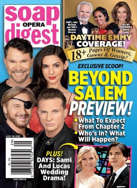 Soap Opera Digest – July 18 2022 Cover
