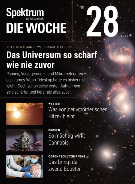 Spektrum – Die Woche – 14 Juli 2022 Cover