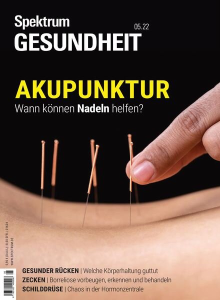 Spektrum Gesundheit – Juli 2022 Cover