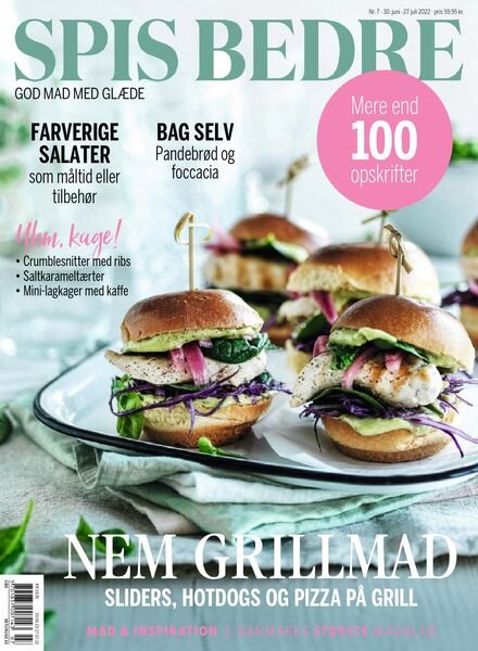 Spis Bedre – juli 2022 Cover