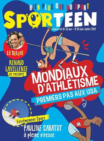 Sporteen – Juin-Juillet 2022 Cover