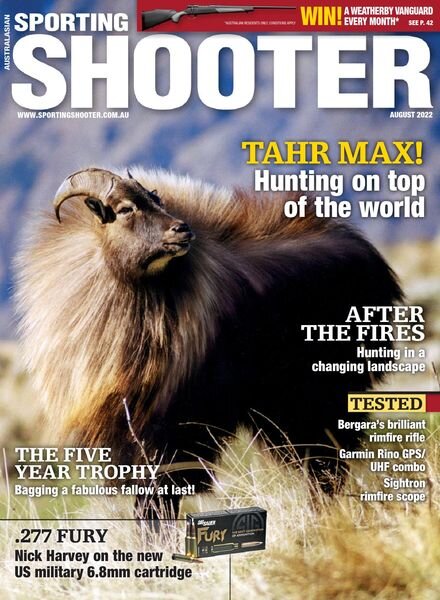 Sporting Shooter Australia – August 2022 Cover