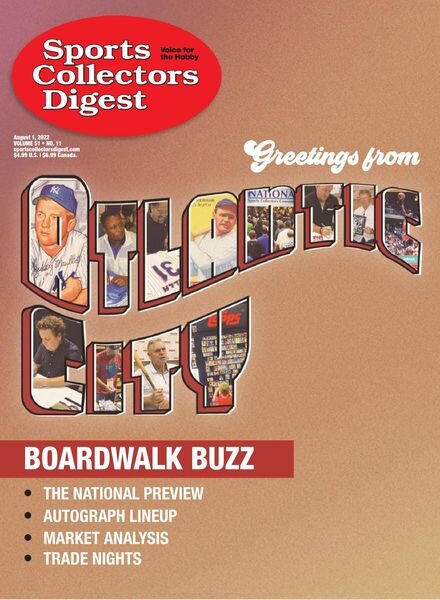 Sports Collectors Digest – August 01 2022 Cover