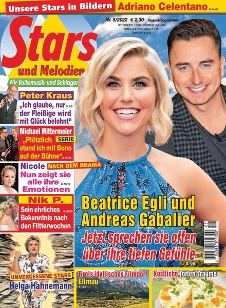 Stars und Melodien – Juli 2022 Cover