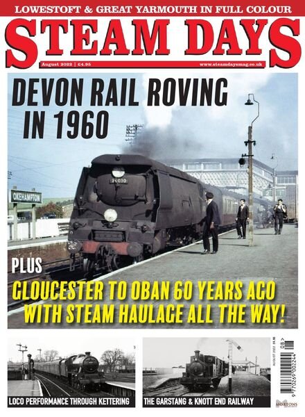Steam Days – August 2022 Cover