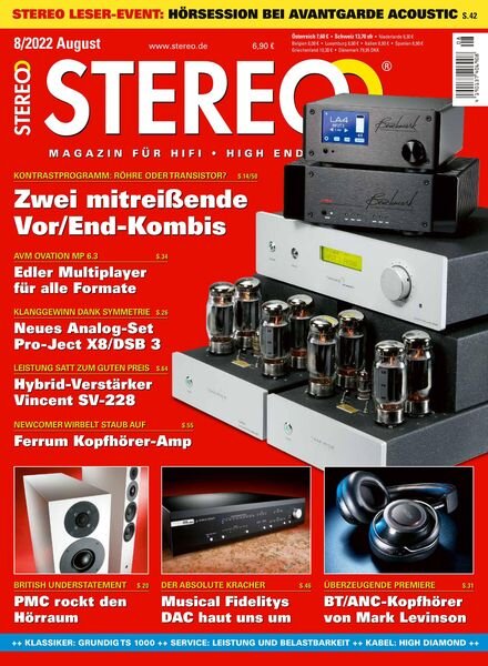 STEREO – August 2022 Cover