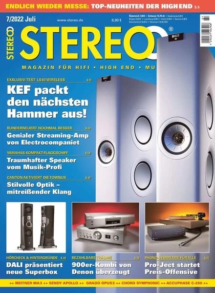 Stereo – Juli 2022 Cover