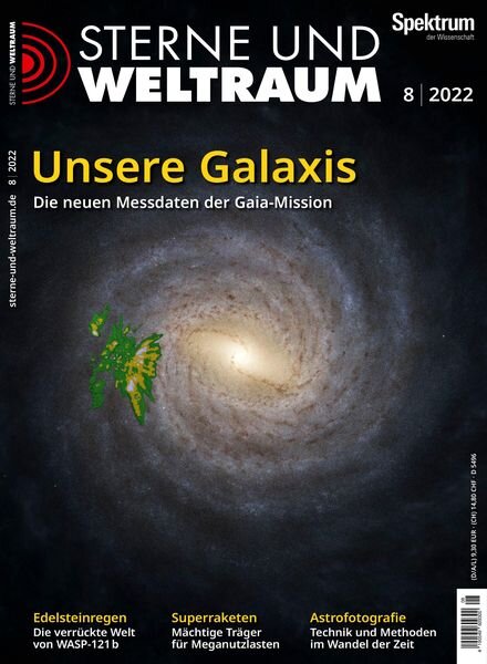Sterne und Weltraum – 08 Juli 2022 Cover