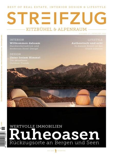 Streifzug Kitzbuhel & Alpenraum – Fruhling 2022 Cover