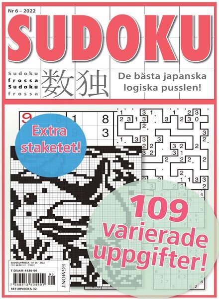 Sudoku Frossa – 14 juli 2022 Cover