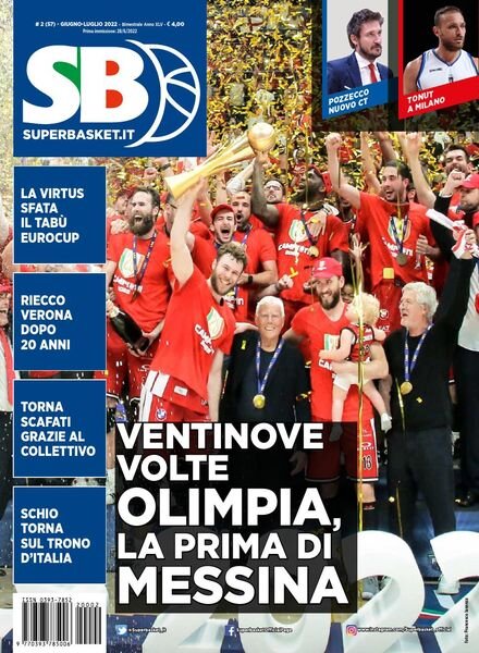Superbasket – Giugno-Luglio 2022 Cover