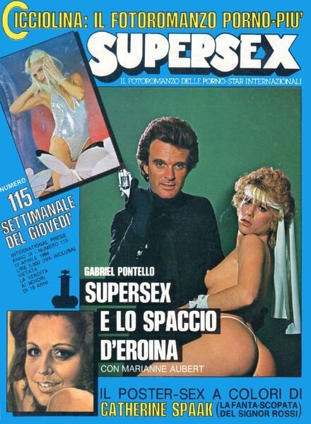 Supersex – n. 115 12 Aprile 1984 Cover