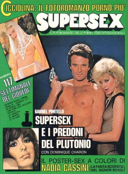 Supersex – n. 117 26 Aprile 1984 Cover