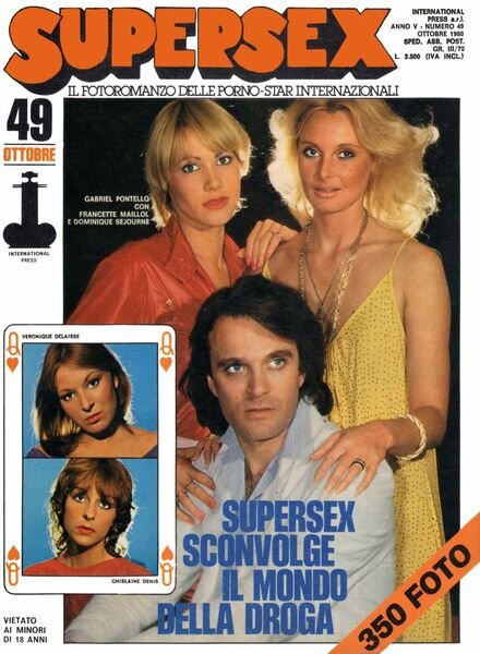 Supersex – n. 49 Ottobre 1980 Cover