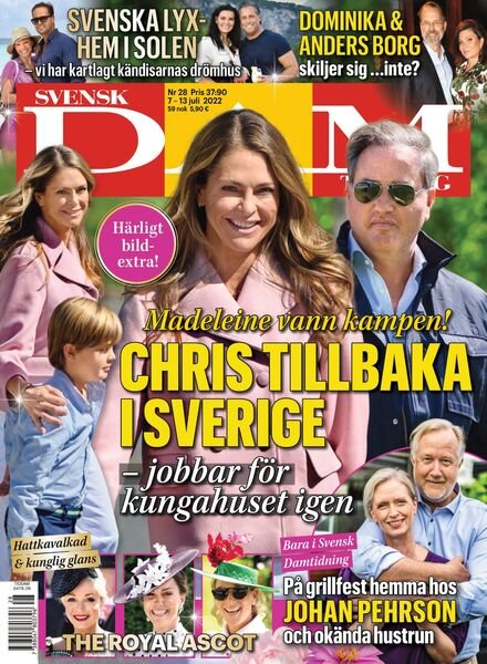 Svensk Damtidning – 06 juli 2022 Cover