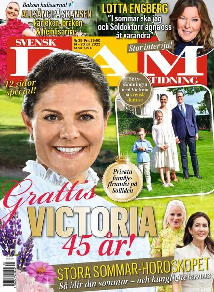 Svensk Damtidning – 12 juli 2022 Cover