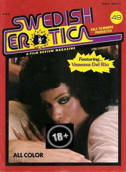 Swedish Erotica Film Review – n. 49 June 1981 Cover